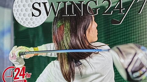 室内ゴルフ練習場SWING24/7板橋区役所前店の外観